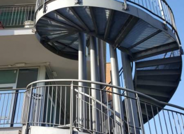 Scala a chiocciola esterna