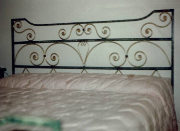 Letto in ferro battuto 2