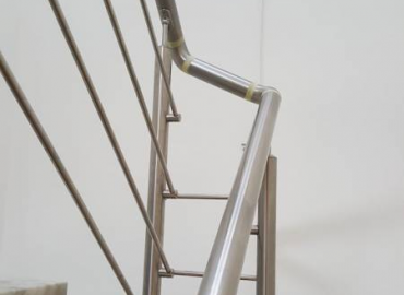 Ringhiera in acciao 3