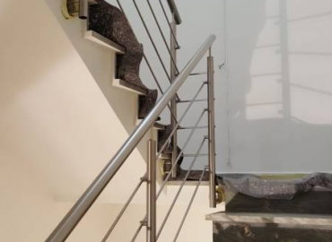 Ringhiera in acciao 4