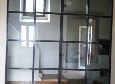 Porta interna con vetri