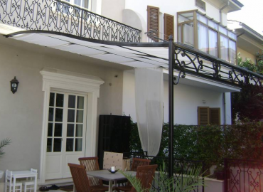 Pergola in ferro battuto 1